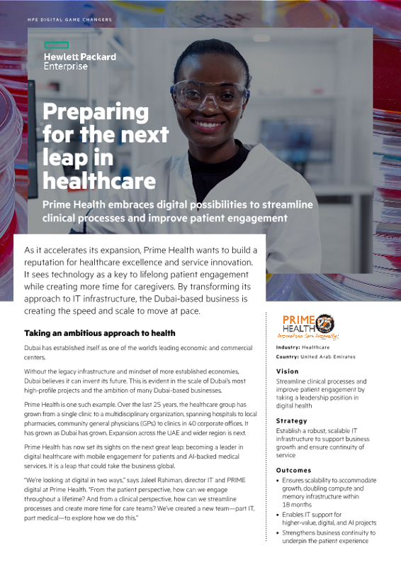 Preparing for the next leap in healthcare – Prime Health thumbnail