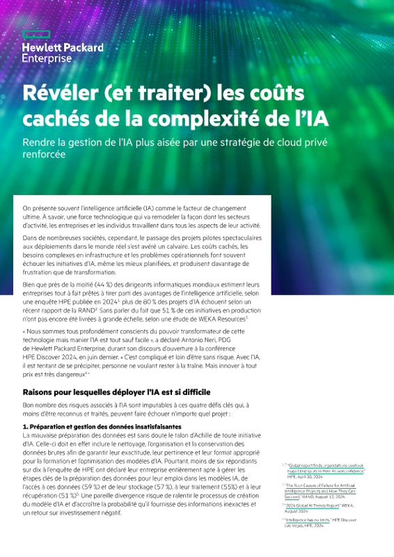 Révéler (et traiter) les coûts cachés de la complexité de l’IA thumbnail