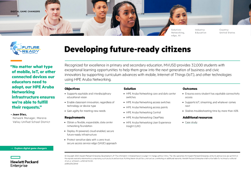 Developing future-ready citizens – Moreno Valley Unified School District thumbnail