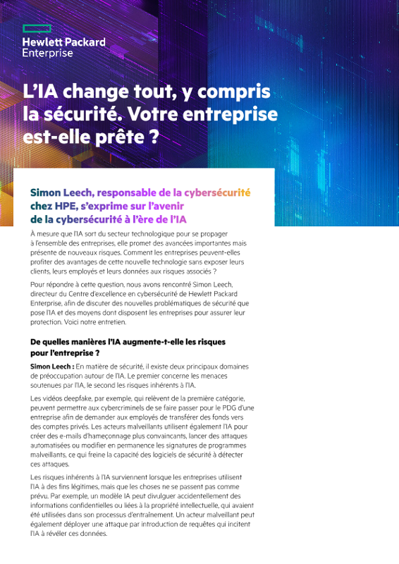 L’IA change tout, y compris la sécurité. Votre entreprise est-elle prête ? thumbnail