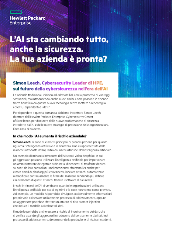 L'AI sta cambiando tutto, anche la sicurezza. La tua azienda è pronta? thumbnail