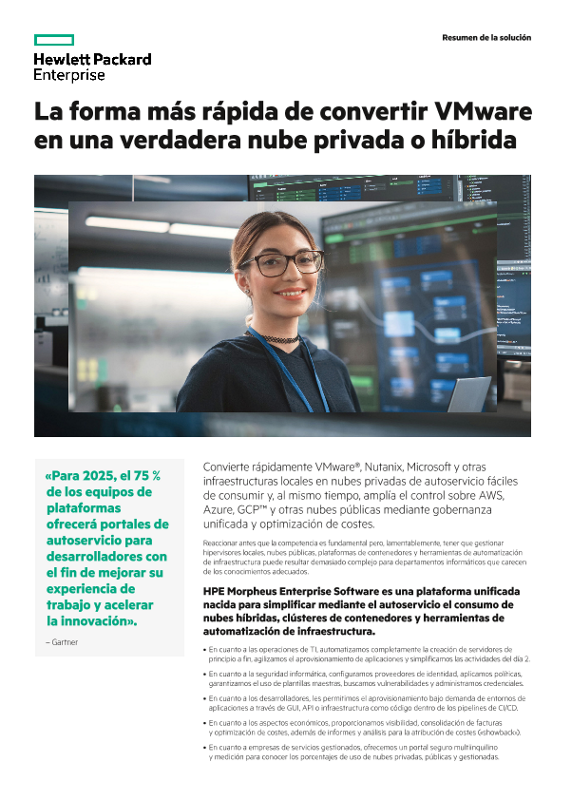 La forma más rápida de convertir VMware en una verdadera nube privada o híbrida thumbnail