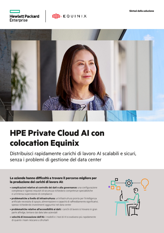 HPE Private Cloud AI con colocation Equinix thumbnail