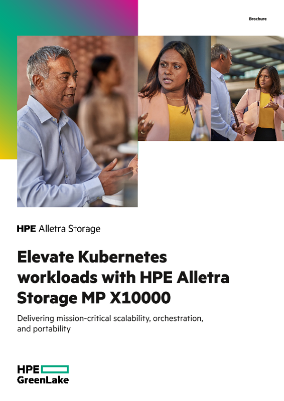 Elevate Kubernetes workloads with HPE Alletra Storage MP X10000 thumbnail