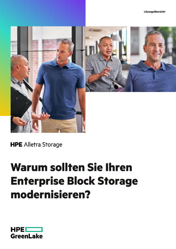 Warum sollten Sie Ihren Enterprise Block Storage modernisieren? thumbnail