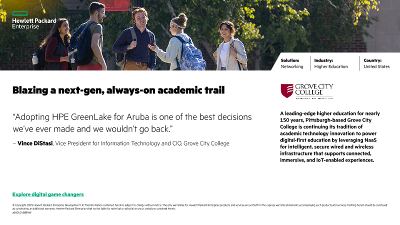Blazing a next-gen, always-on academic trail – Grove City College thumbnail