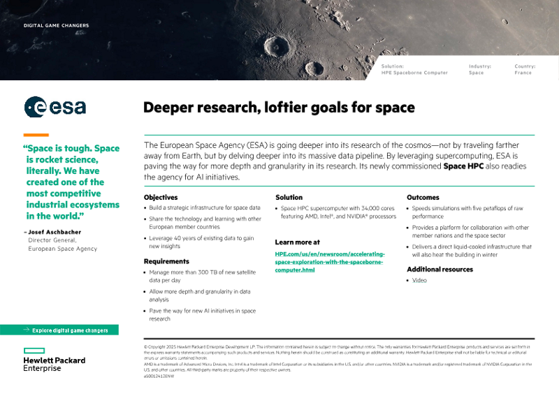 Deeper research, loftier goals for space – European Space Agency (ESA) thumbnail