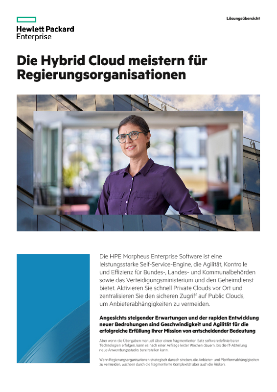 Die Hybrid Cloud meistern für Regierungsorganisationen thumbnail