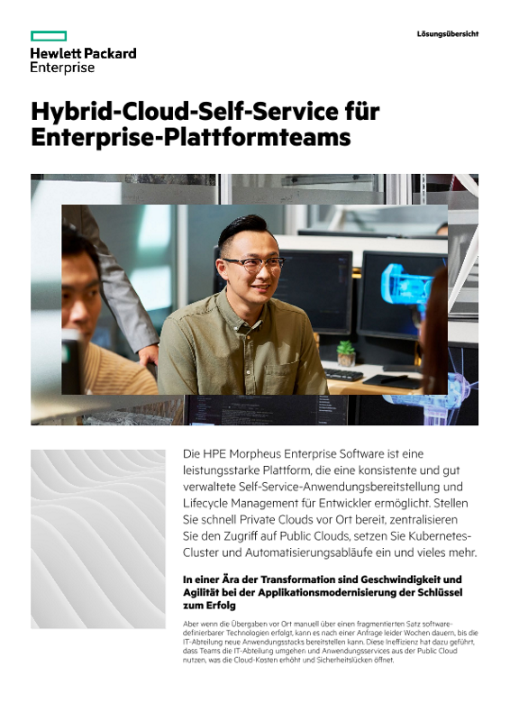 Hybrid-Cloud-Self-Service für Enterprise-Plattformteams thumbnail