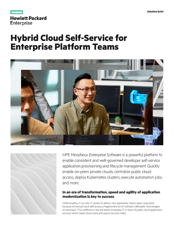 Hybrid Cloud Self-Service for Enterprise Platform Teams thumbnail