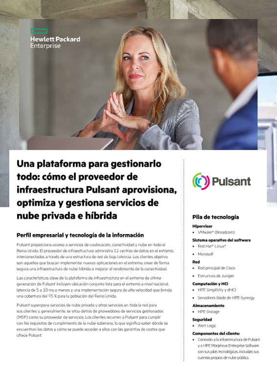 Una plataforma para gestionarlo todo: cómo el proveedor de infraestructura Pulsant aprovisiona, optimiza y gestiona servicios de nube privada e híbrida thumbnail