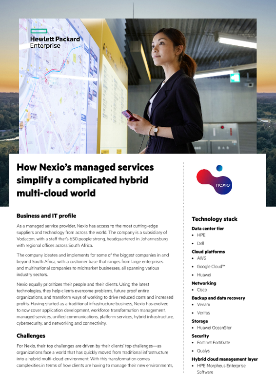 How Nexio’s managed services simplify a complicated hybrid multi-cloud world thumbnail