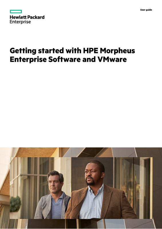 Getting started with HPE Morpheus Enterprise Software and VMware thumbnail