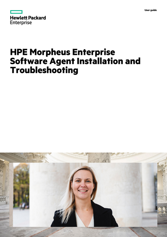 HPE Morpheus Enterprise Software Agent Installation and Troubleshooting thumbnail