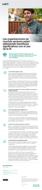 Las organizaciones de muchos sectores están obteniendo beneficios significativos con el uso de la IA thumbnail