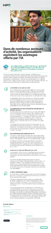 Dans de nombreux secteurs d’activité, les organisations exploitent les avantages offerts par l’IA thumbnail