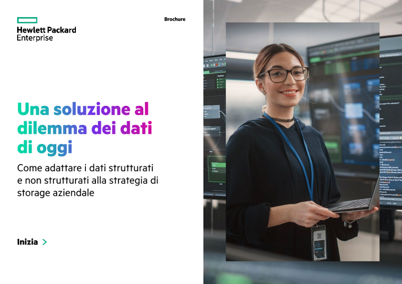 Una soluzione al dilemma dei dati di oggi: come adattare i dati strutturati e non strutturati alla strategia di storage aziendale thumbnail