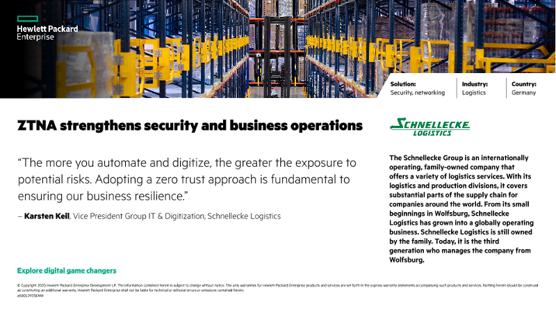 ZTNA strengthens security and business operations – Schnellecke Logistics thumbnail