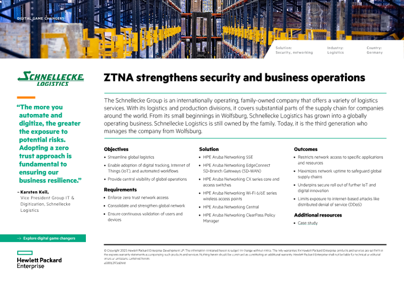 ZTNA strengthens security and business operations – Schnellecke Logistics thumbnail