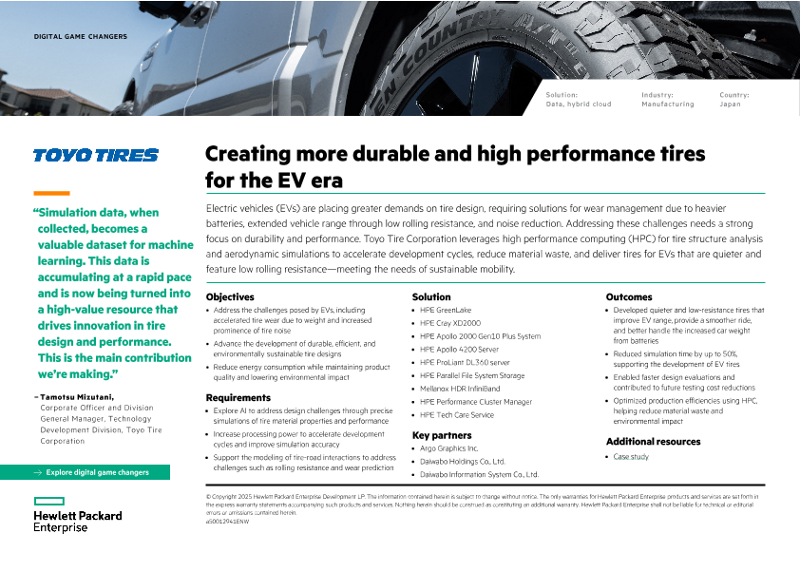 Creating more durable and high-performance tires for the EV era – Toyo Tire Corporation thumbnail