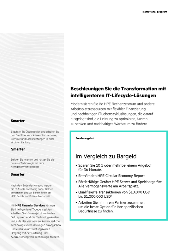 Accelerate transformation with smarter IT lifecycle solutions thumbnail