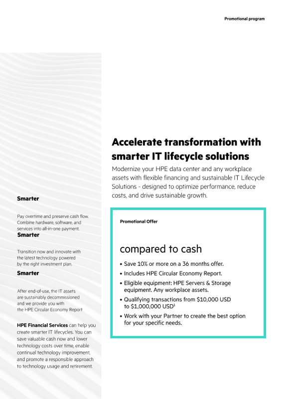 Accelerate transformation with smarter IT lifecycle solutions thumbnail