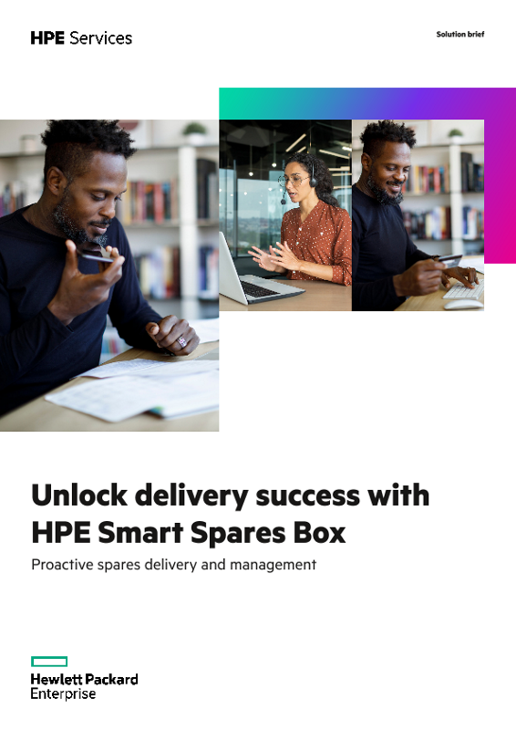 Unlock delivery success with HPE Smart Spares Box thumbnail