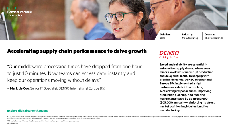 Accelerating supply chain performance to drive growth – DENSO International Europe B.V. thumbnail