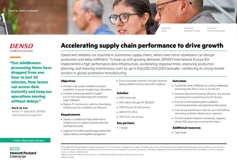 Accelerating supply chain performance to drive growth – DENSO International Europe B.V. thumbnail