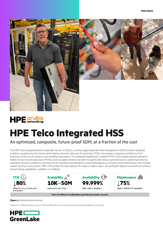HPE Telco Integrated HSS thumbnail