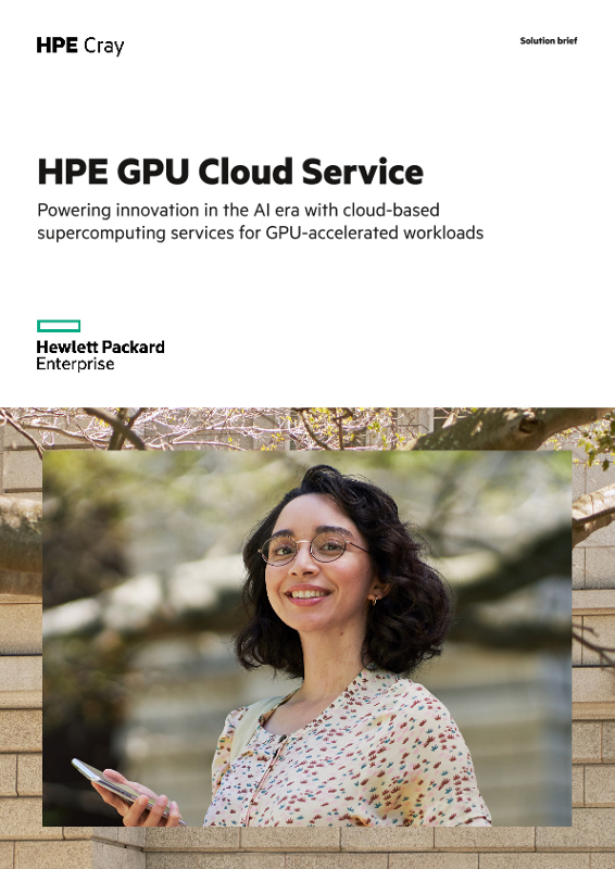 HPE GPU Cloud Service thumbnail