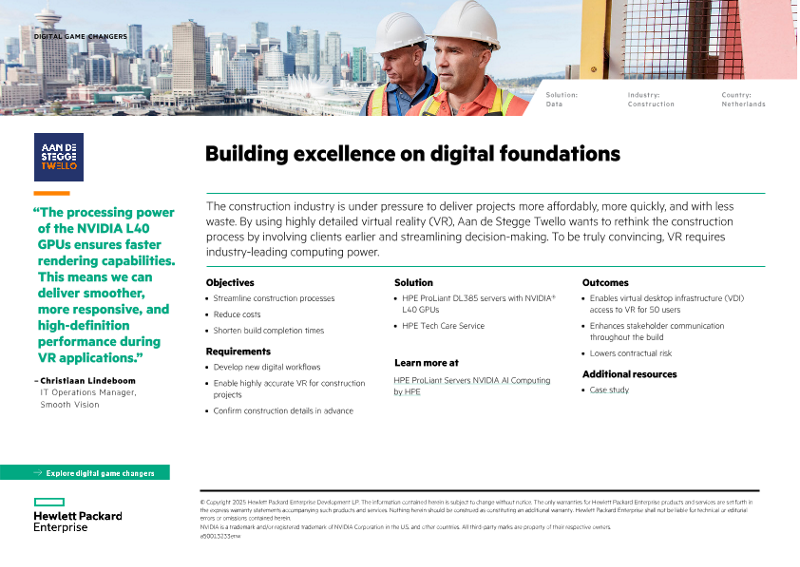 Building excellence on digital foundations – Aan de Stegge Twello thumbnail