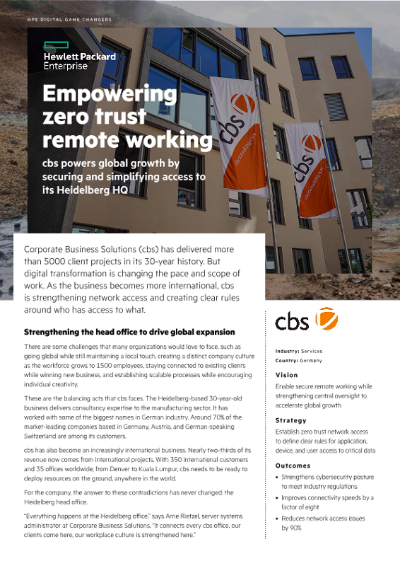 Empowering zero trust remote working – Corporate Business Solutions thumbnail