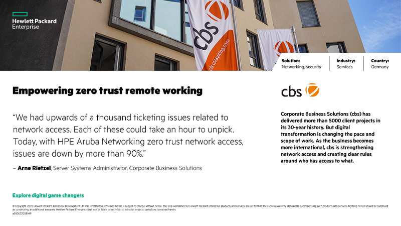 Empowering zero trust remote working – Corporate Business Solutions thumbnail