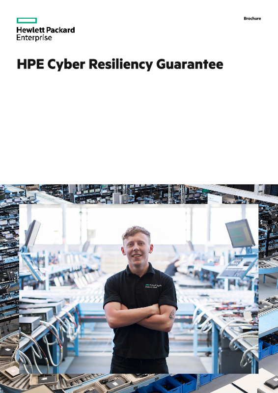 HPE  Cyber Resiliency Guarantee thumbnail