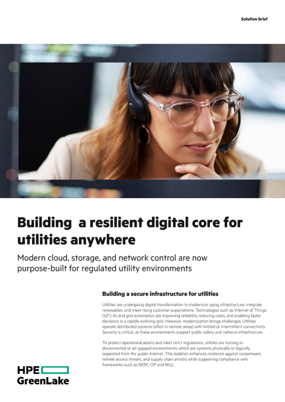 Building a resilient digital core for utilities anywhere thumbnail