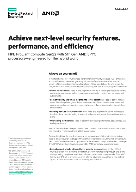 Achieve next-level security features, performance, and efficiency thumbnail