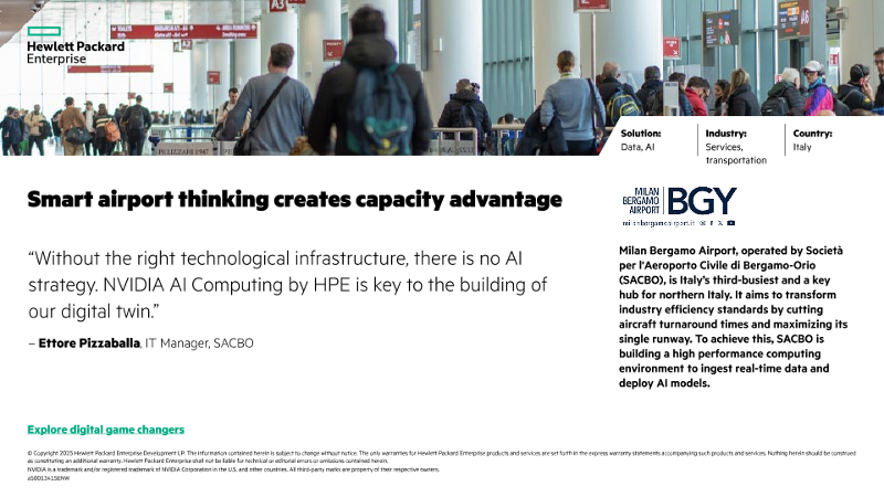 Smart airport thinking creates capacity advantage – Milan Bergamo Airport thumbnail
