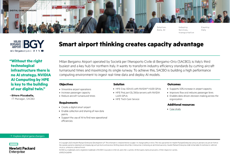 Smart airport thinking creates capacity advantage – Milan Bergamo Airport thumbnail