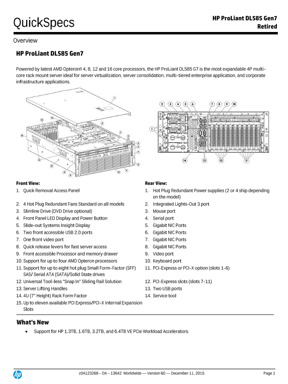 HP ProLiant DL585 Gen7 thumbnail