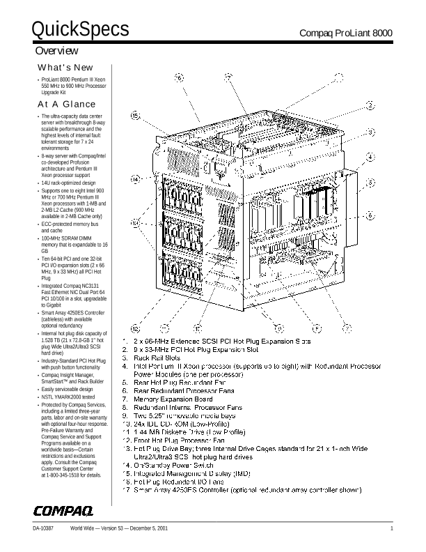 Compaq ProLiant 8000 thumbnail