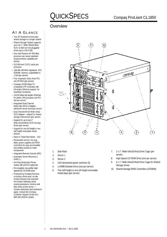 Compaq ProLiant CL1850 thumbnail