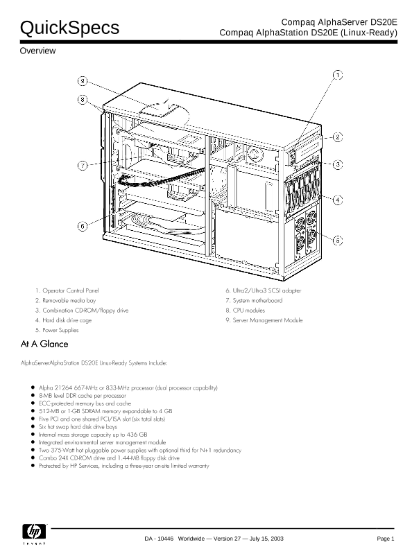 Compaq AlphaStation DS20E (Linux Ready) thumbnail
