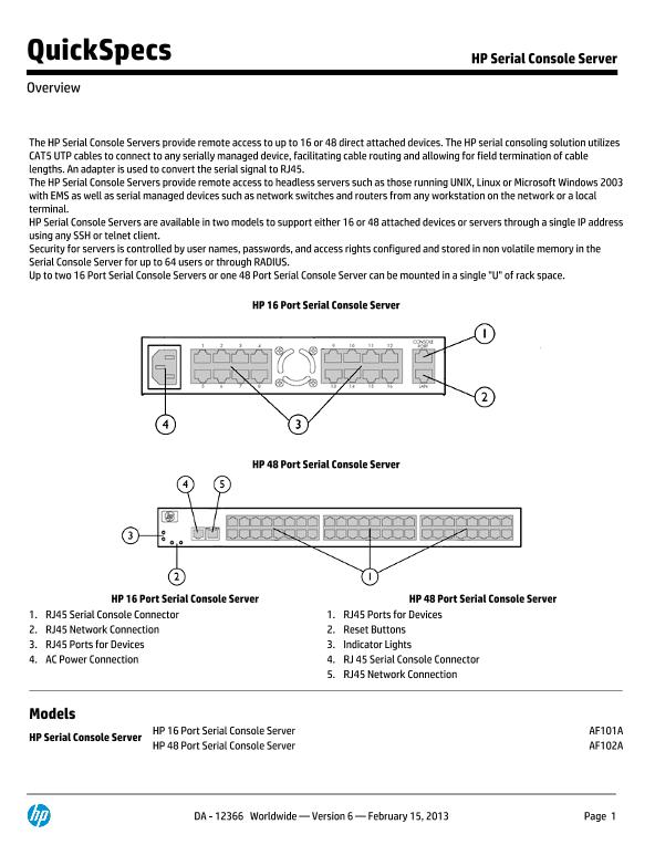 HP Serial Console Server thumbnail
