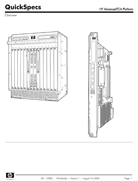 HP AdvancedTCA Platform thumbnail
