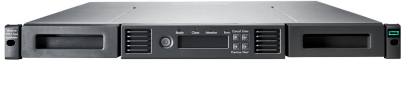 HPE StoreEver MSL 1/8 G2 0-drive Tape Autoloader | HPE Store US