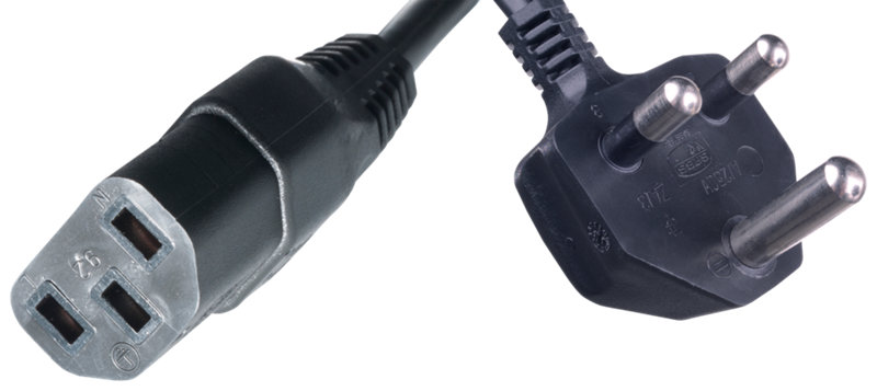 HPE J9897A 1.9M C13 to SABS 164 Power Cord