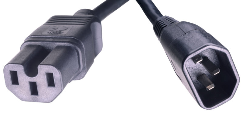 HPE J9943A 2.5M C15 to C14 N.A. Power Cord