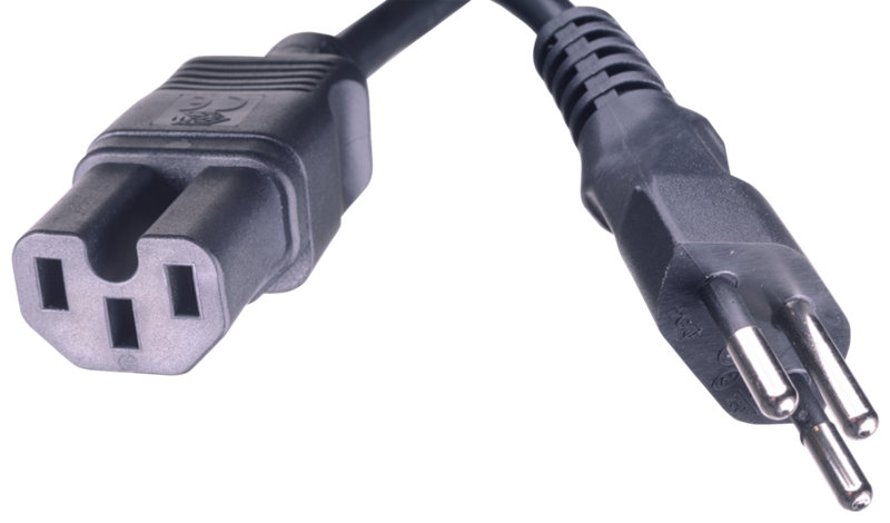 HPE J9957A 2.5M C15 to SEV 6534-2 TYP12 Power Cord