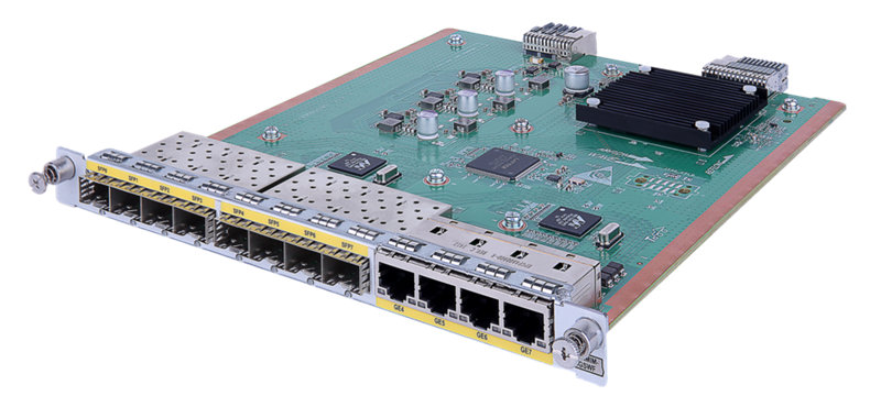 HPE Networking Comware 100BASE‑FX/1000BASE‑X/4‑Anschluss mit 8 ...